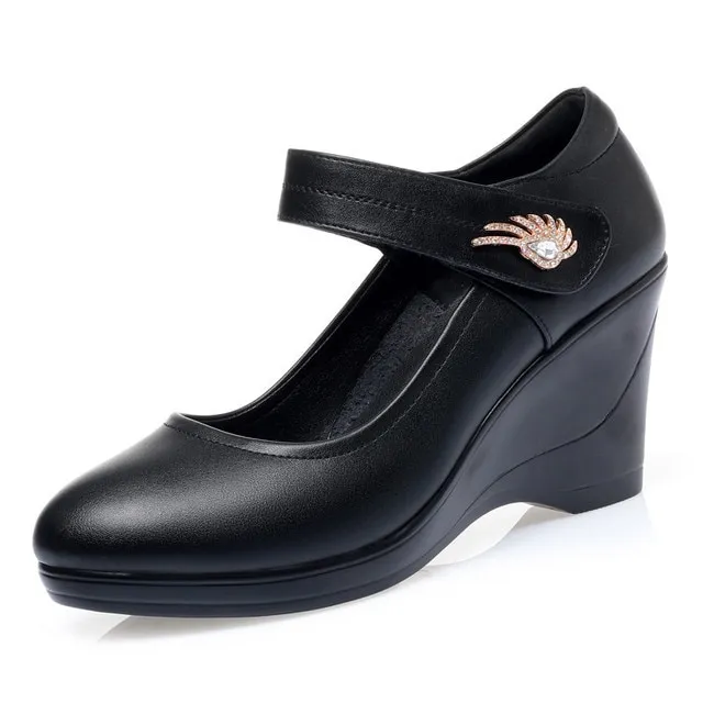 USS Shoes Lucy Women's Wedge Platform Shoes