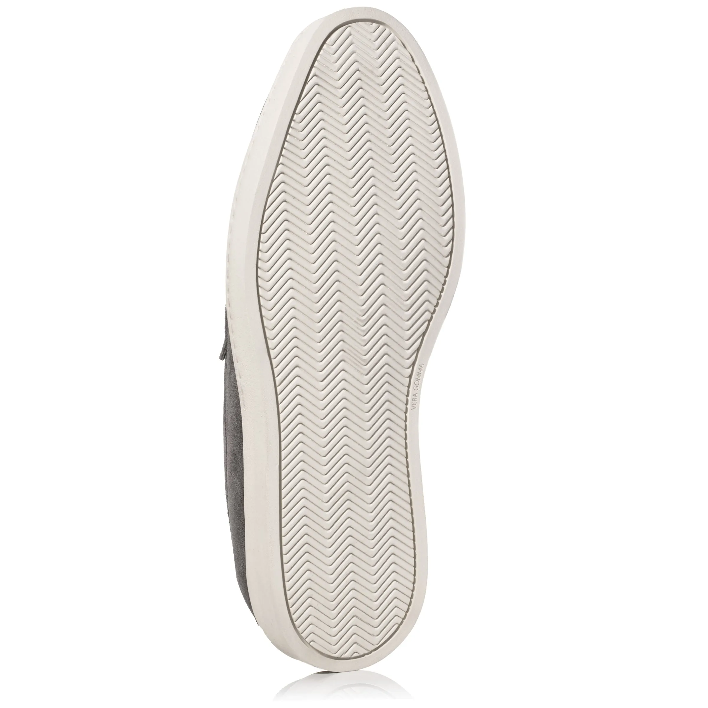 Voss Grey Suede Penny Loafer