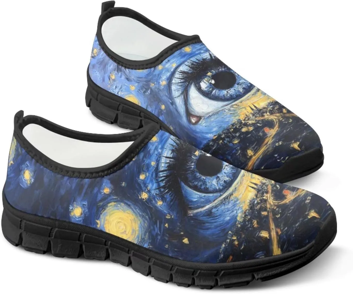 Women's Slip On Walking Shoes Fashion Casual Loafers Lightweight Travel Shoes