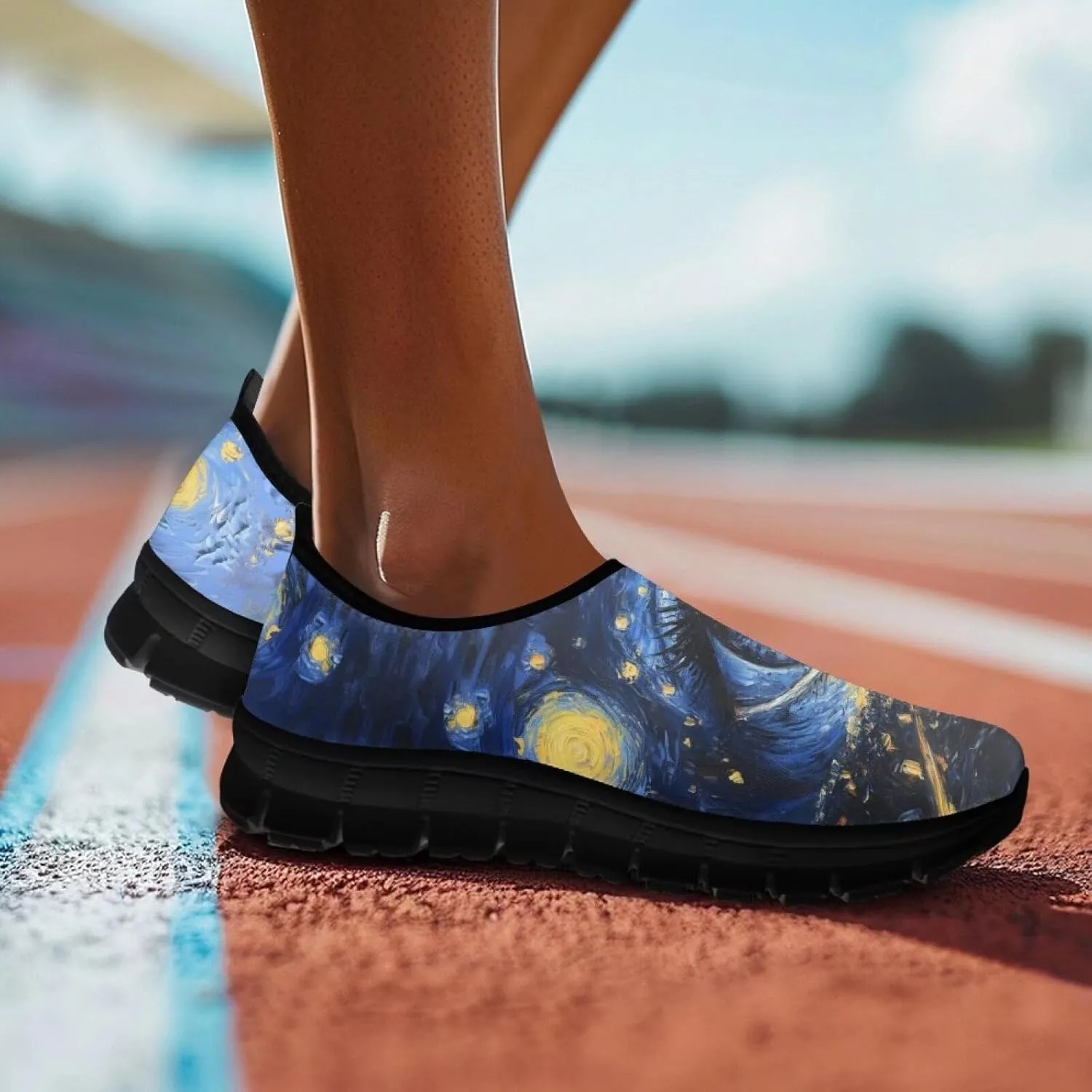 Women's Slip On Walking Shoes Fashion Casual Loafers Lightweight Travel Shoes