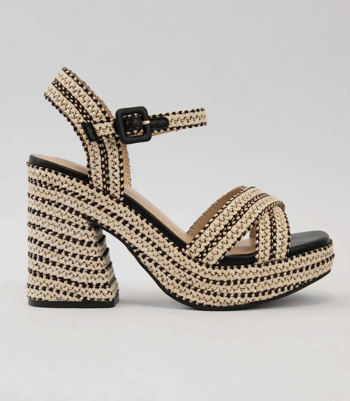 Yara Raffia Chunky Platform